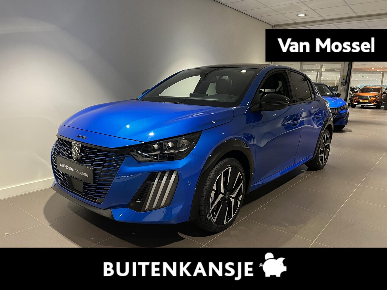 Peugeot e-208 - EV GT Avantage 51 kWh | AUTOMAAT | 360 CAMERA | SFEERVERLICHTING | KEYLESS ENTRY / KEYLESS - AutoWereld.nl