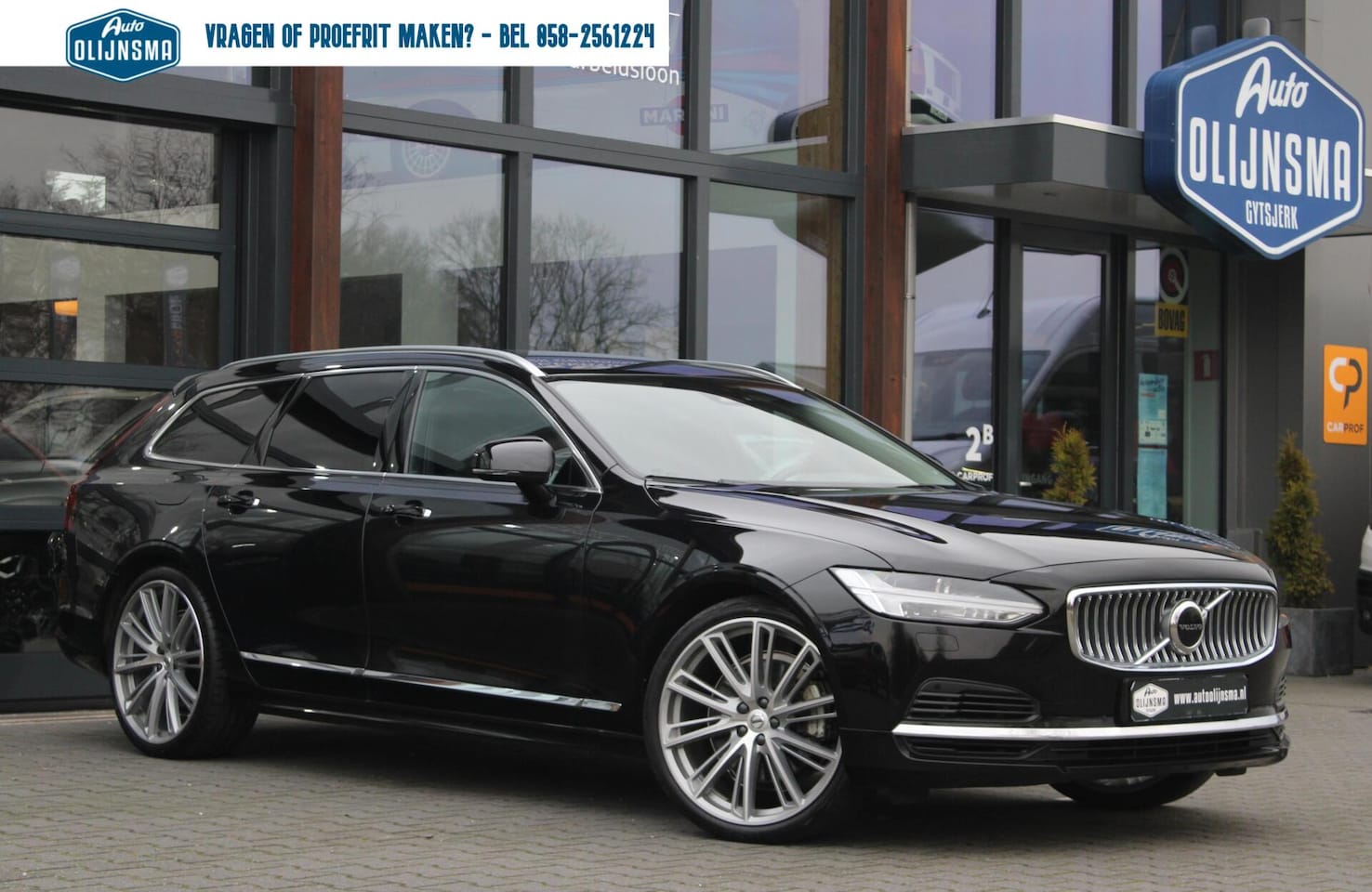 Volvo V90 - 2.0 T6 AWD Inscription|Leder|Camera|Stoelverwarming| - AutoWereld.nl