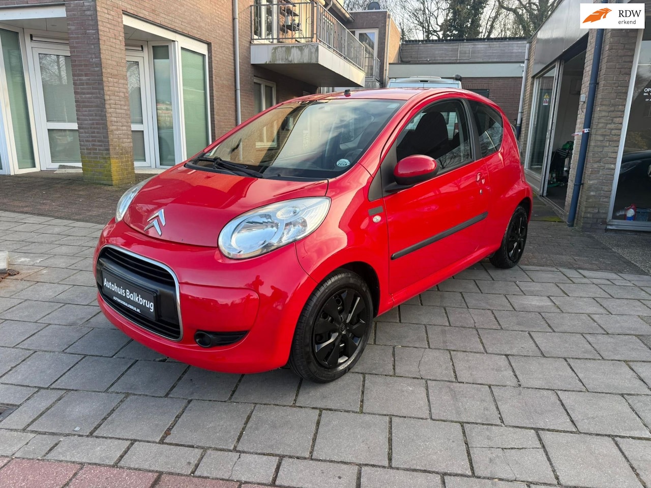 Citroën C1 - 1.0-12V airco el ramen centraal stuurbekrachtiging 80542 km - AutoWereld.nl
