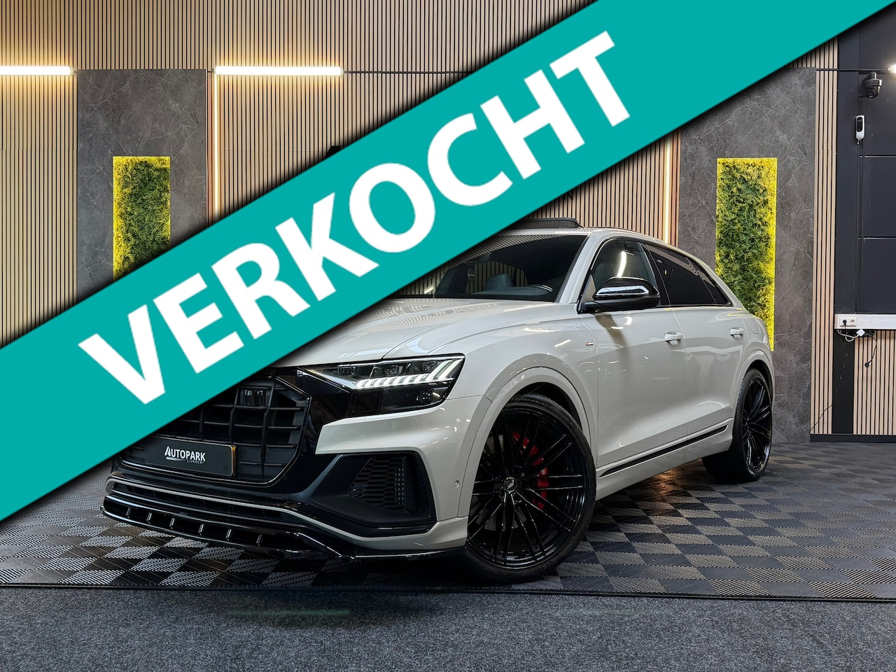 Audi Q8 - 55 TFSI e quattro |3X S Line|ABT|PANO|SOFTCLOSE|B&O|360CAM|DEALER ONDERHOUDEN| LUCHTVERING - AutoWereld.nl