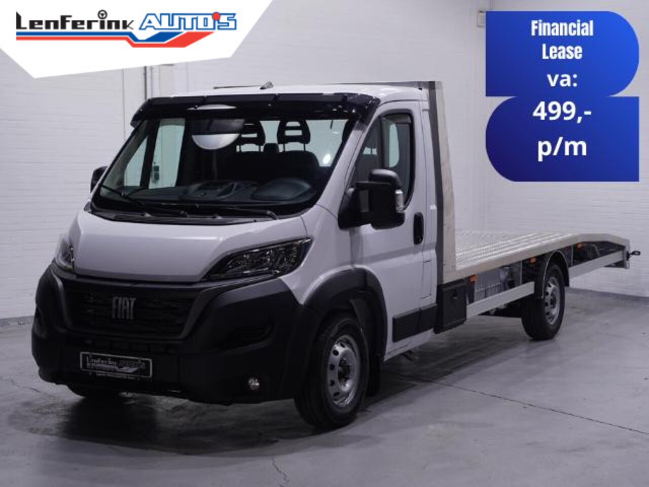 Fiat Ducato - 2.2 MJet 140 pk L4 Autotransporter Airco, BPM vrij Luchtvering, Cruise Control, DAB+, Nieu - AutoWereld.nl