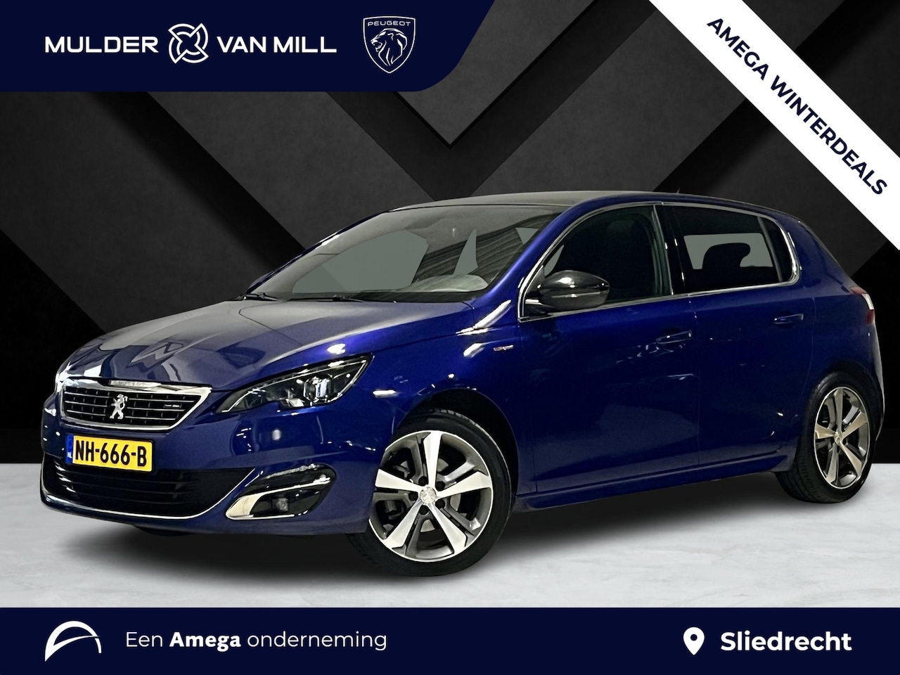 Peugeot 308 - GT-line 1.2 Turbo 130pk | PANODAK | CAMERA | KEYLESS ENTRY | NAVI | DAB+ | FULL-LED - AutoWereld.nl