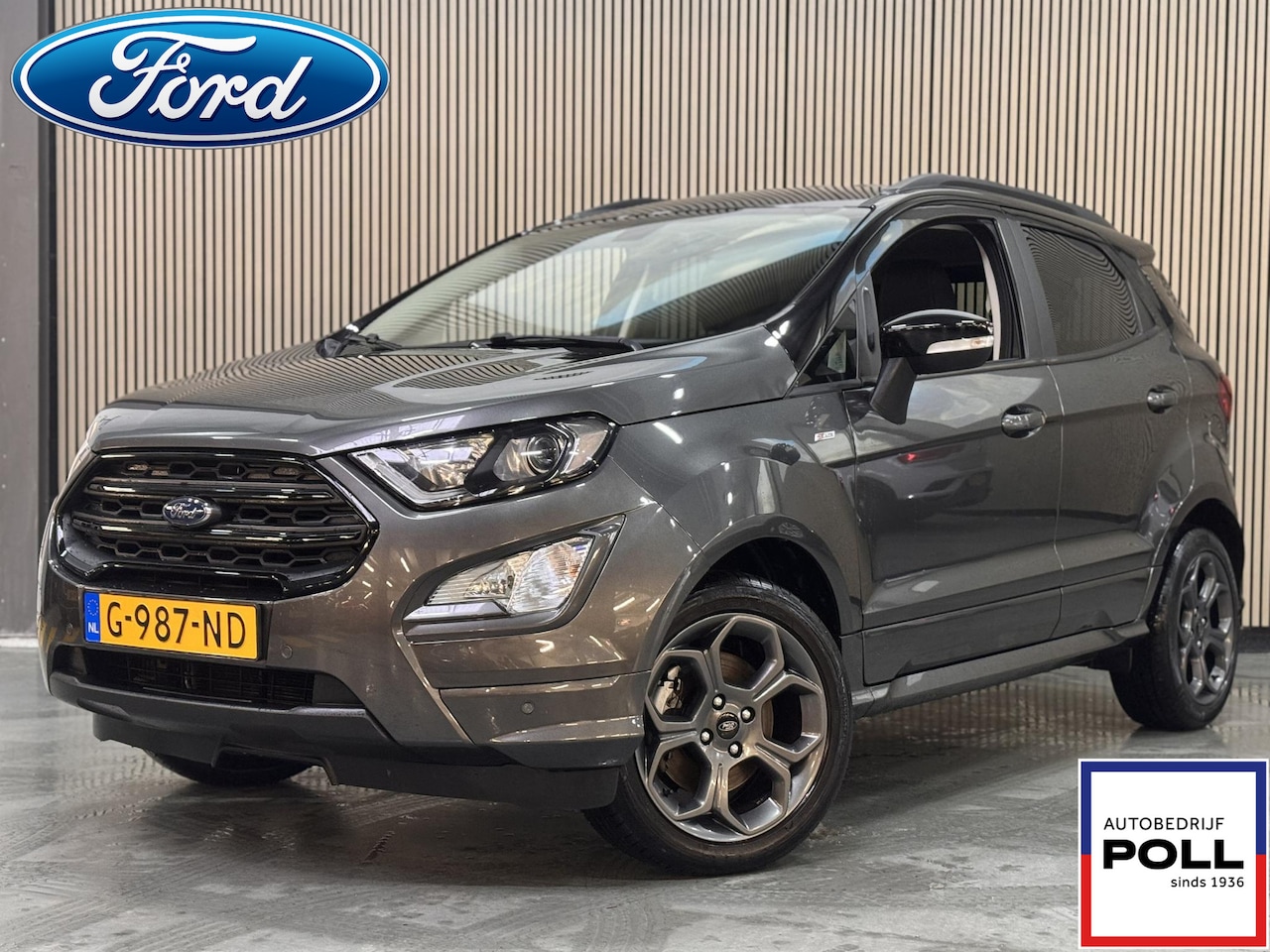 Ford EcoSport - 125pk ST-Line Black Navi B&O Camera Winter Parking Dodehoek pack Privacy Glass Dealeronder - AutoWereld.nl