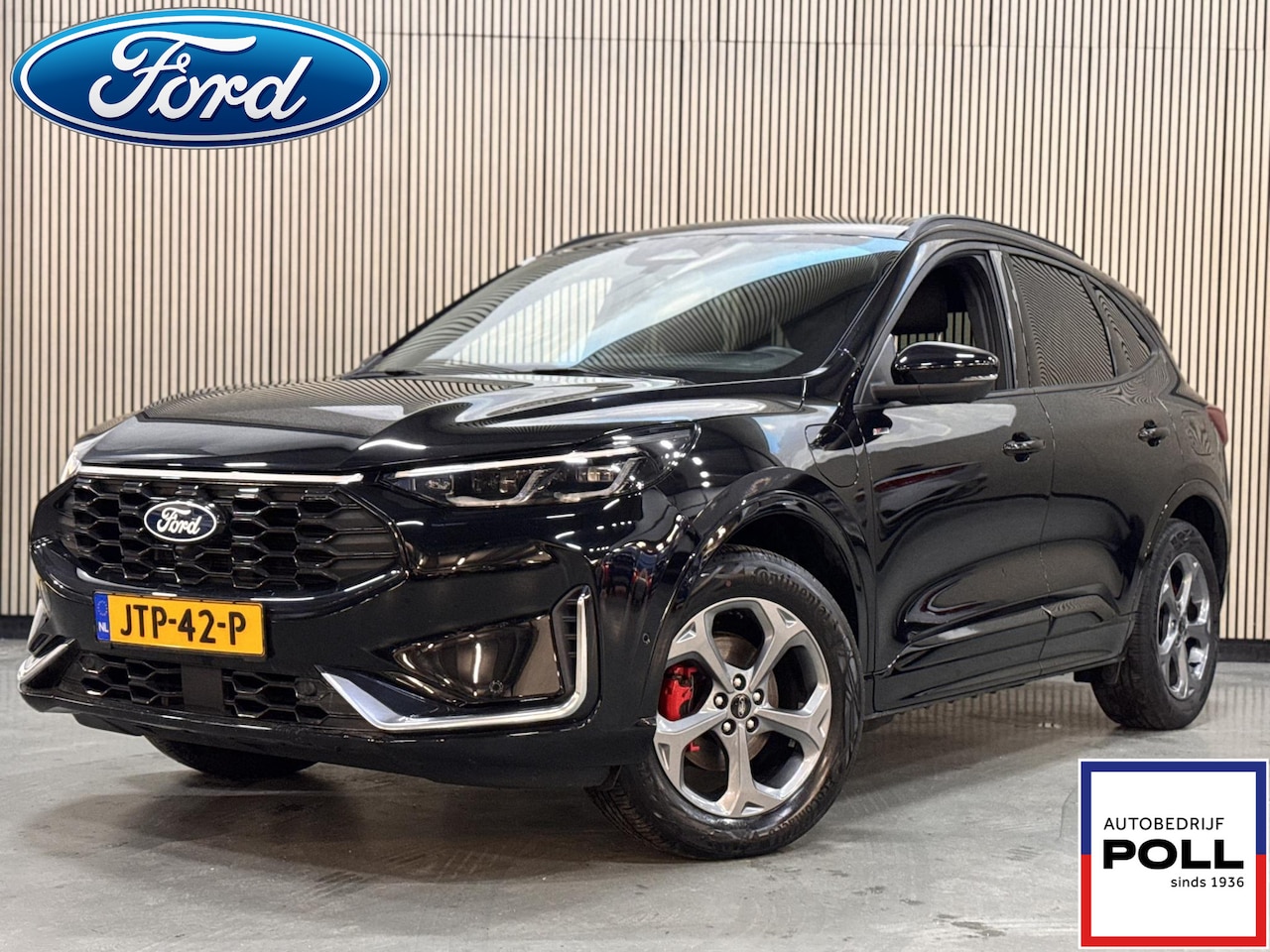Ford Kuga - 2.5 PHEV 243pk ST-Line X Winter Techno AGR Stoelen LED Matrix HUD Garantie 20-12-2028/max. - AutoWereld.nl