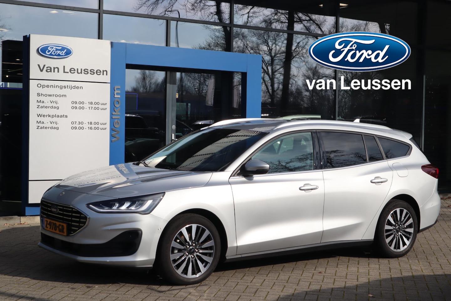 Ford Focus Wagon - 125PK HYBRID TITANIUM-X VIRTUAL-COCKPIT B&O AUDIO CLIMA P-SENSOREN 17"LMV LED CAMERA WINTE - AutoWereld.nl