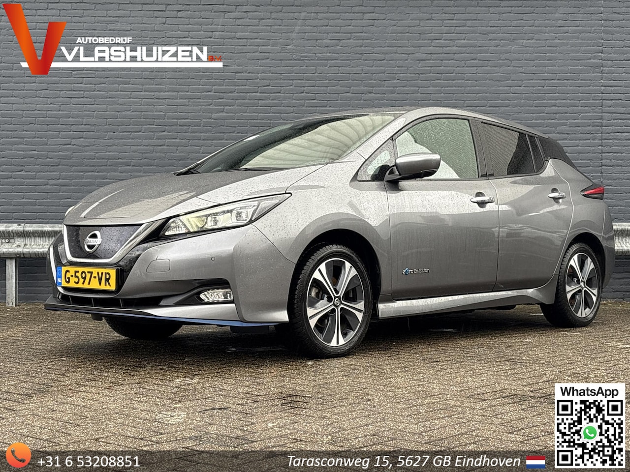 Nissan LEAF - e+ Tekna 62 kWh | €8.200,- NETTO | Stoelverwarming | Climate | Cruise | Navi | Camera | - AutoWereld.nl