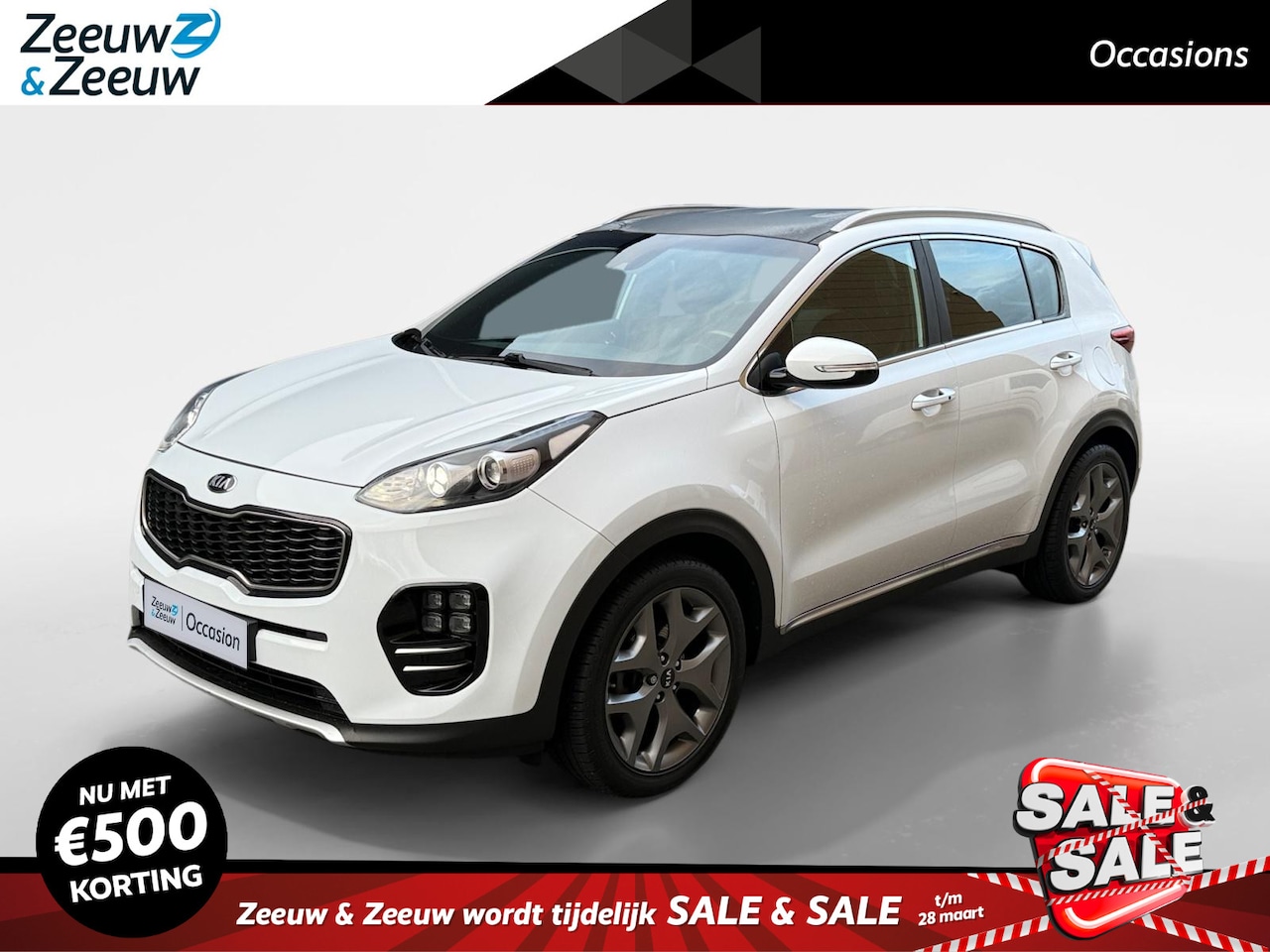 Kia Sportage - 1.6 Turbo GT-Line First Edition 177 PK | Navi | Bluetooth | Camera | Cruise & Climate cont - AutoWereld.nl