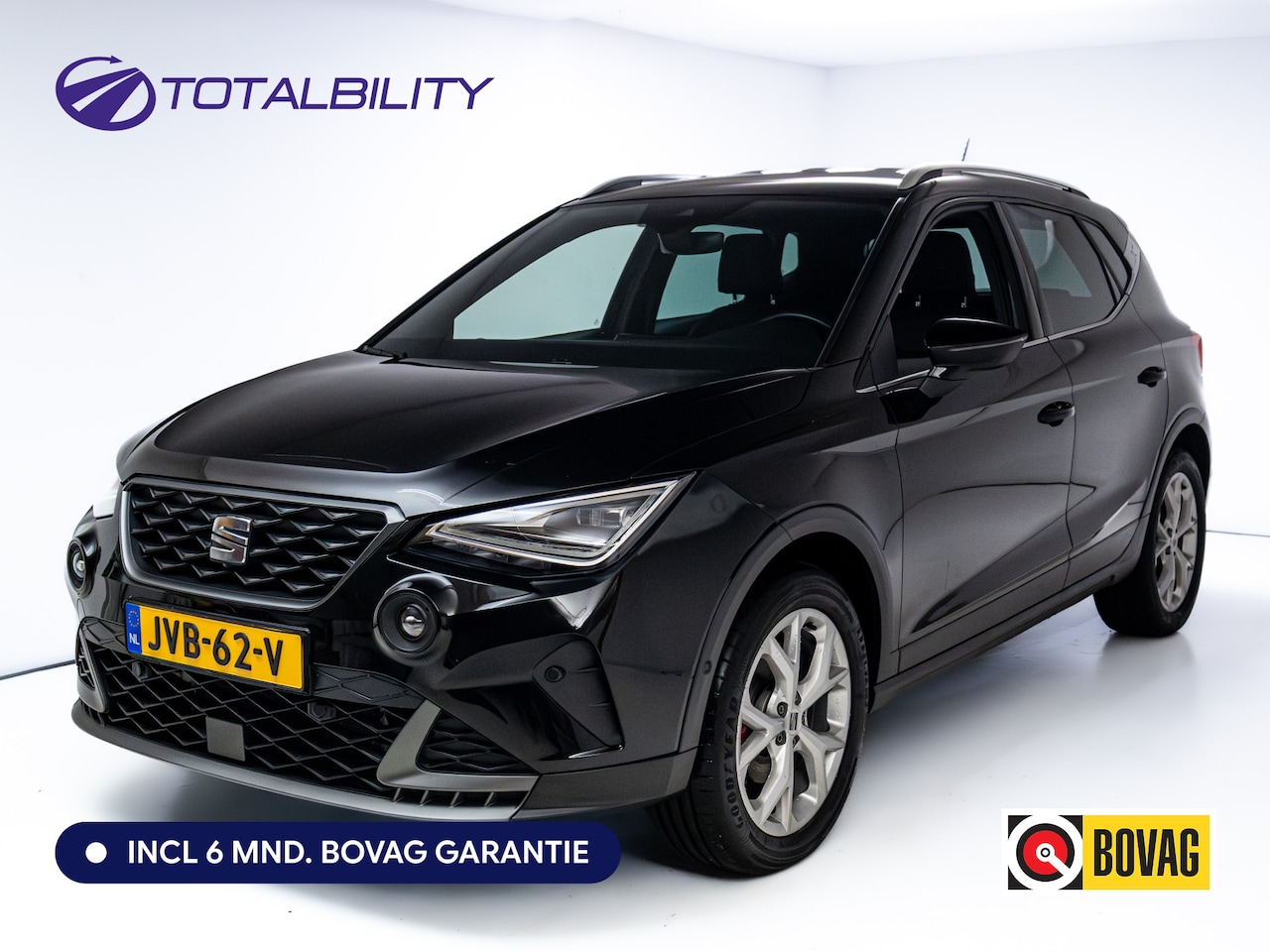 SEAT Arona - 1.5 TSI FR 150PK Automaat Travel-assist | Camera | Adaptive cruise | Climate-control Digi - AutoWereld.nl