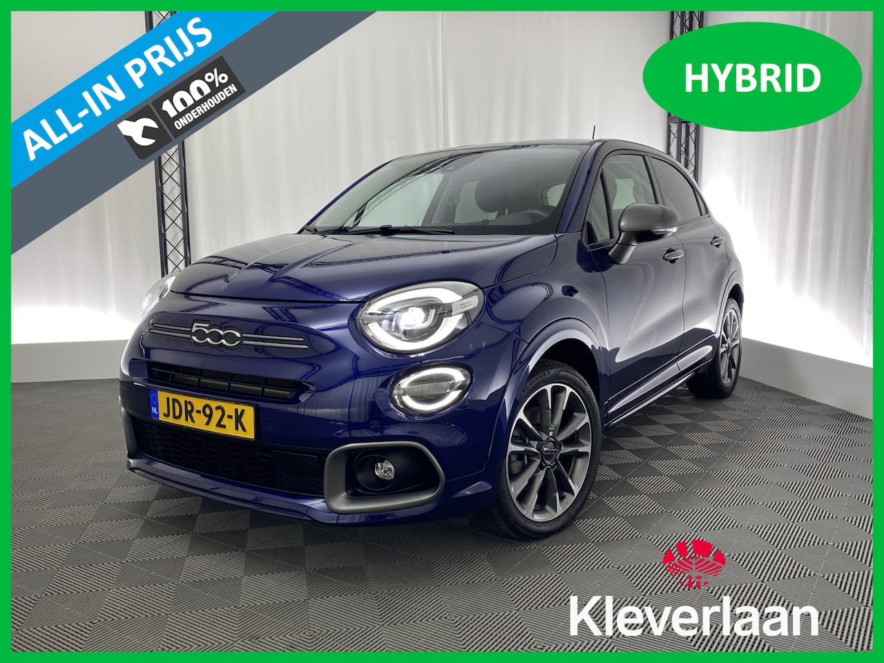 Fiat 500 X - 1.5 Hybrid Sport Automaat | Apple Carplay | Navi | Camera | Dodehoek Det. | DAB | - AutoWereld.nl