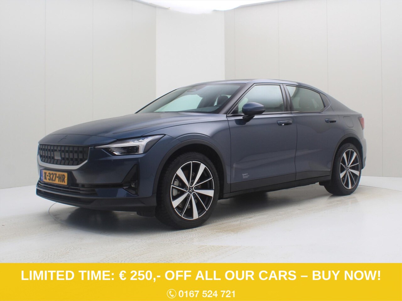 Polestar 2 - Long Range Dual Motor 408pk 93,9% SoH [ TREKHAAK+PILOT PLUS+PANO+STOELVERWARMING ] - AutoWereld.nl