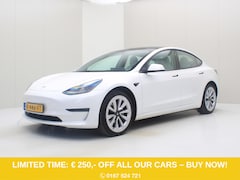 Tesla Model 3 - Long-Range AWD 351pk 75 kWh FACELIFT [ WIT LEDER+WARMTEPOMP+AUTOPILOT+620KM WLTP+PREMIUM A