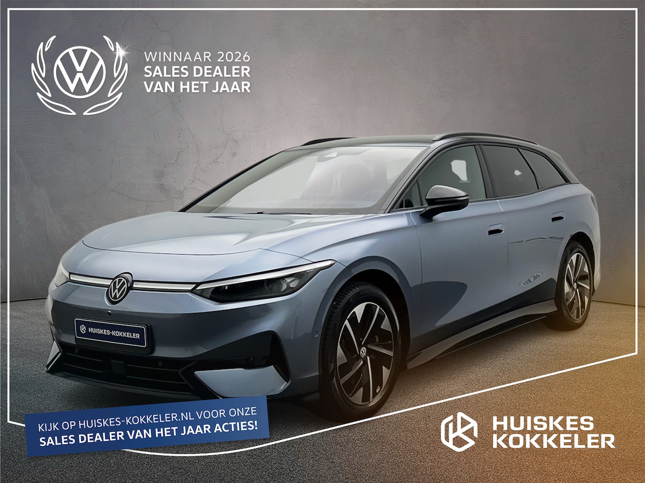 Volkswagen ID.7 Tourer - Elektromotor 77 kWh 286pk Pro Limited Edition - AutoWereld.nl