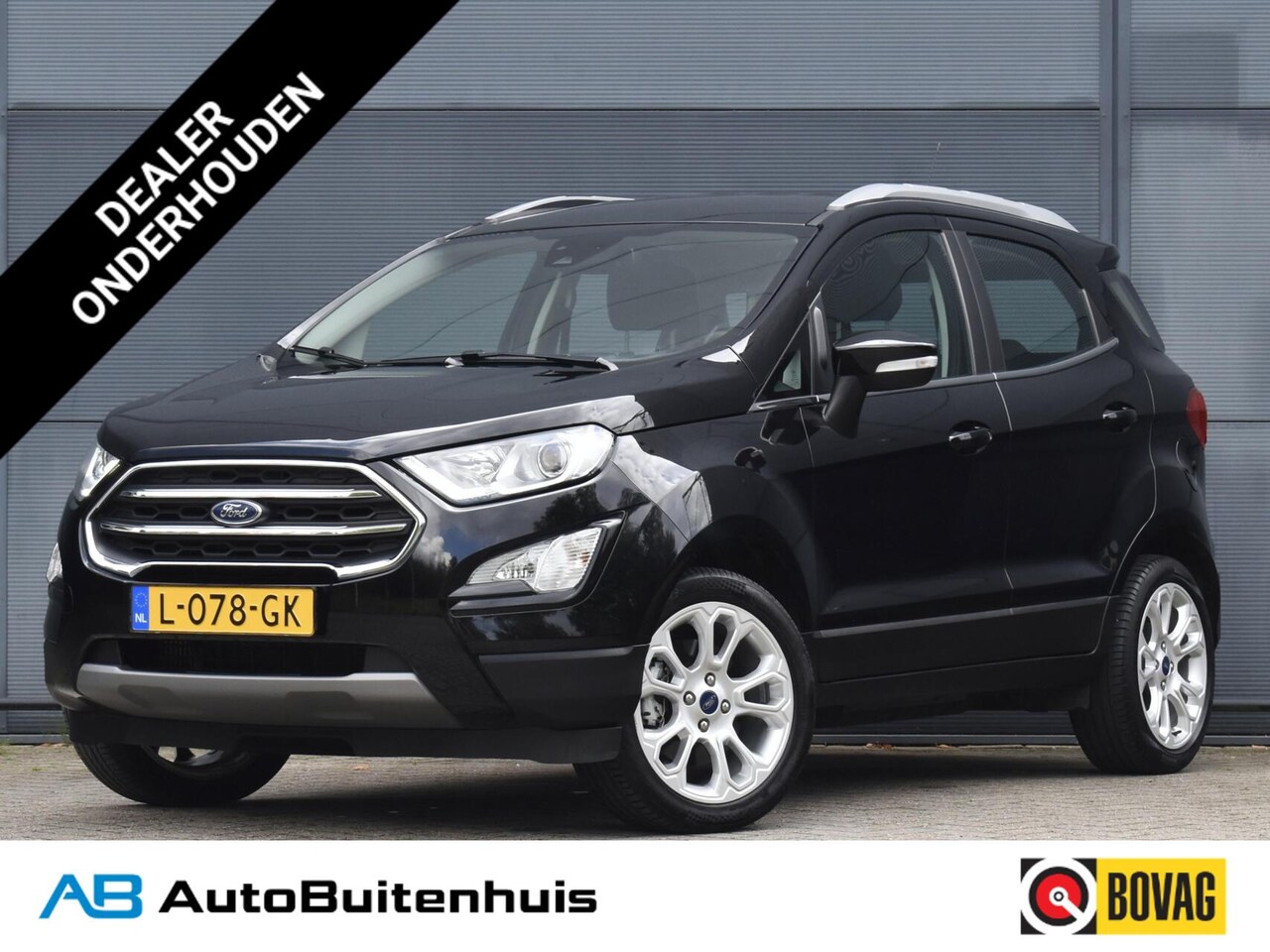 Ford EcoSport - 1.0 EcoBoost Titanium|1e Eigenaar|CLIMATE|CAMERA|CRUISE|CARPLAY|PDC - AutoWereld.nl