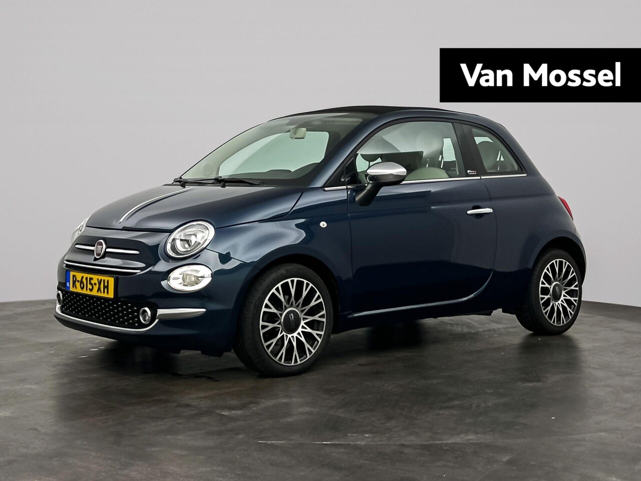 Fiat 500 C - 0.9 TwinAir Turbo Lounge | Navigatie | Parkeersensoren Achter | Cruise Control | - AutoWereld.nl