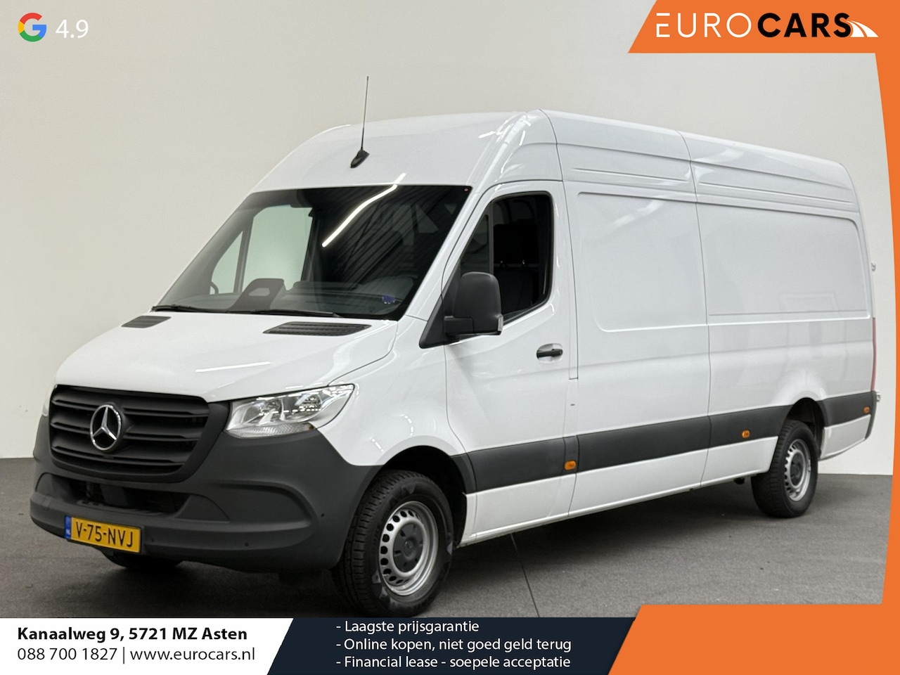 Mercedes-Benz Sprinter - 317 CDI L4 Maxi Climate Control Navi Stoelverwarming Trekhaak PDC V&A Camera - AutoWereld.nl