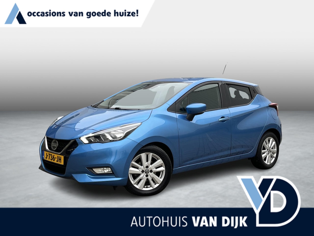 Nissan Micra - 1.0 IG-T N-Connecta | NL Auto/1e Eig./Voll.Historie/Airco/Cruise/16"/Apple CarPlay-Android - AutoWereld.nl