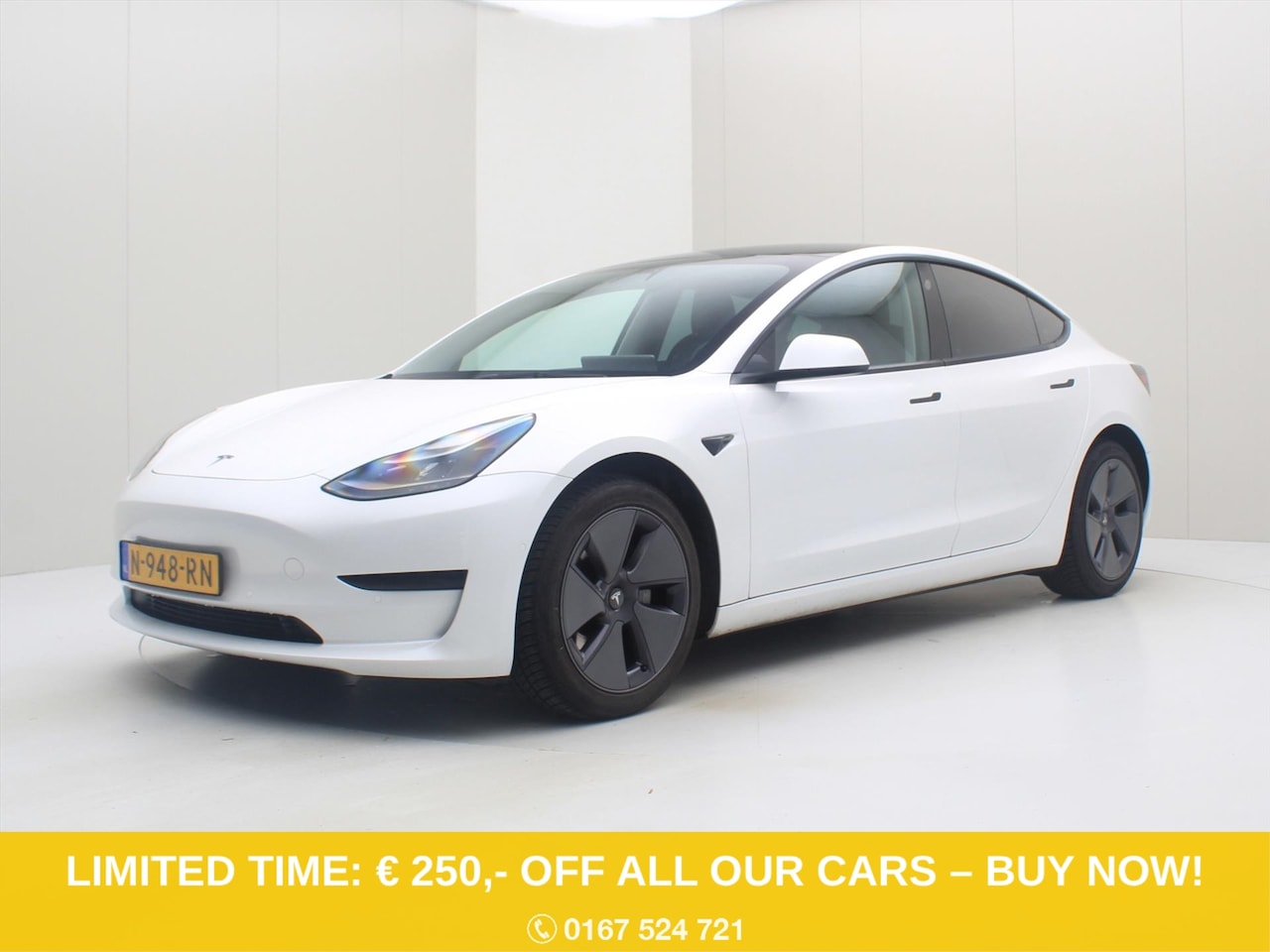 Tesla Model 3 - Standard RWD Plus FACELIFT [ WARMTEPOMP+AUTOPILOT+60 kWh+PREMIUM AUDIO ] - AutoWereld.nl