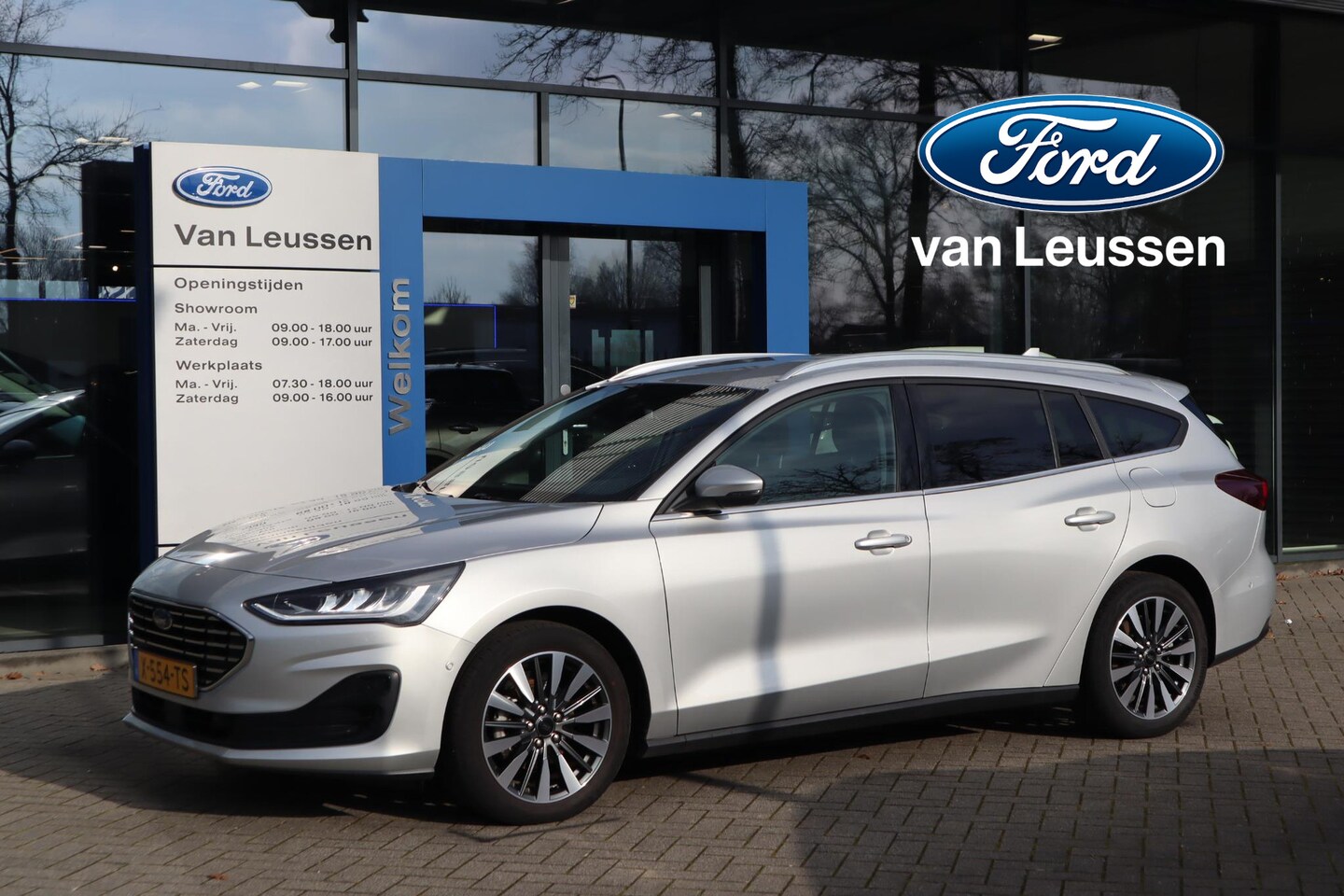 Ford Focus Wagon - 125PK HYBRID TITANIUM-X VIRTUAL-COCKPIT B&O AUDIO CLIMA P-SENSOREN 17"LMV LED CAMERA WINTE - AutoWereld.nl