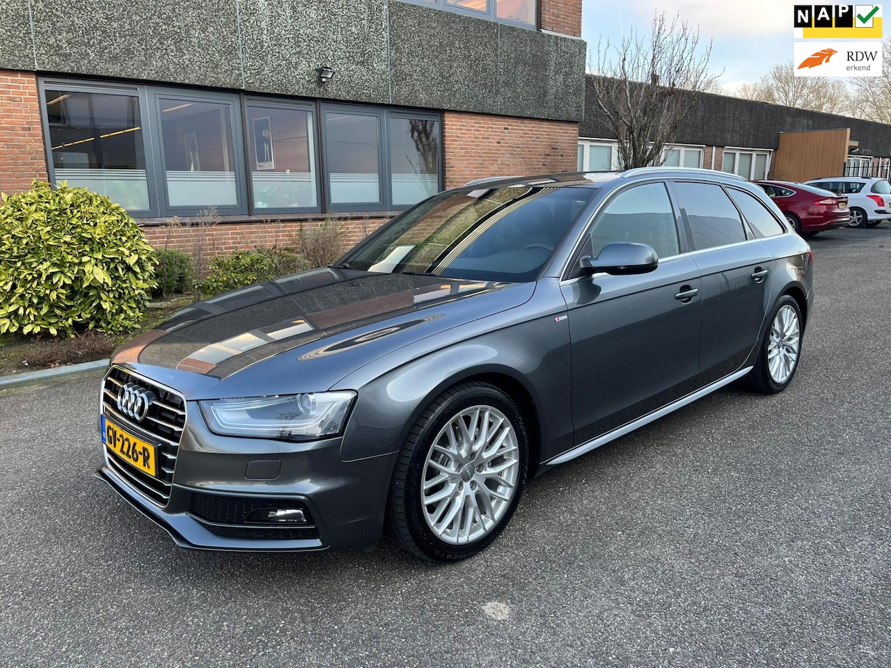 Audi A4 Avant - 1.8 TFSI S Edition Automaat Boekjes N.A.P - AutoWereld.nl