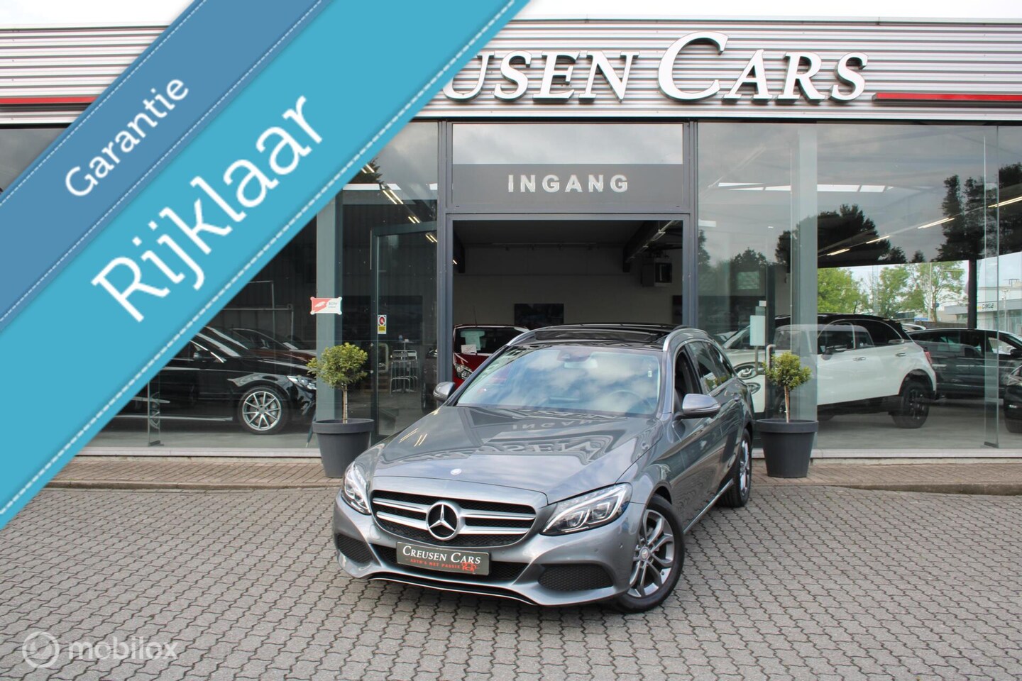 Mercedes-Benz C-klasse Estate - 180 Prestige/Led/Trekhaak/Pano/Navi - AutoWereld.nl