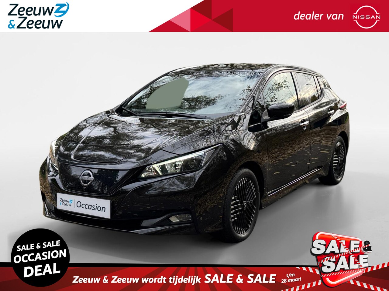 Nissan LEAF - N-Connecta 40 kWh | LAGE KILOMETERS | 360 GRADEN CAMERA | KEYLESS | NAVI | APPLE/ANDROID A - AutoWereld.nl