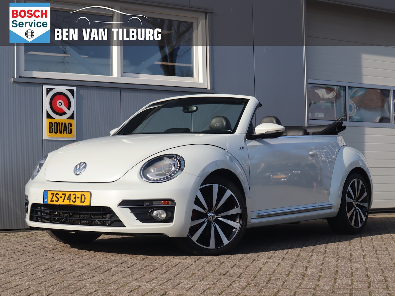 Volkswagen Beetle Cabriolet - 2.0 TSI 200 PK Sport / R-line / Leder - AutoWereld.nl