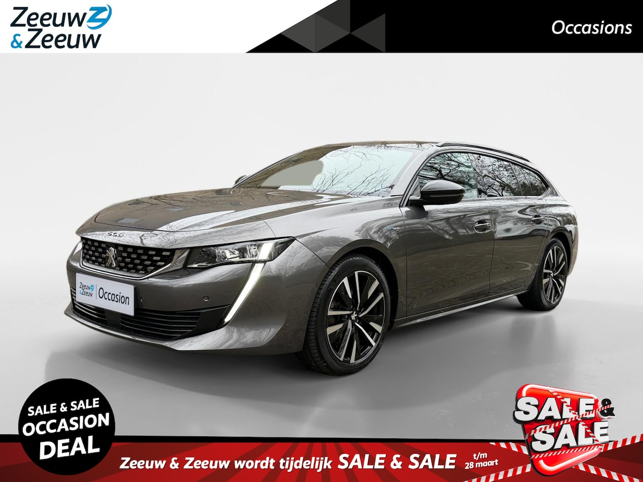 Peugeot 508 SW - 1.6 PureTech GT | Stoelverwarming | Massage | 360 Camera | Nav | Geheugen functie | Telefo - AutoWereld.nl