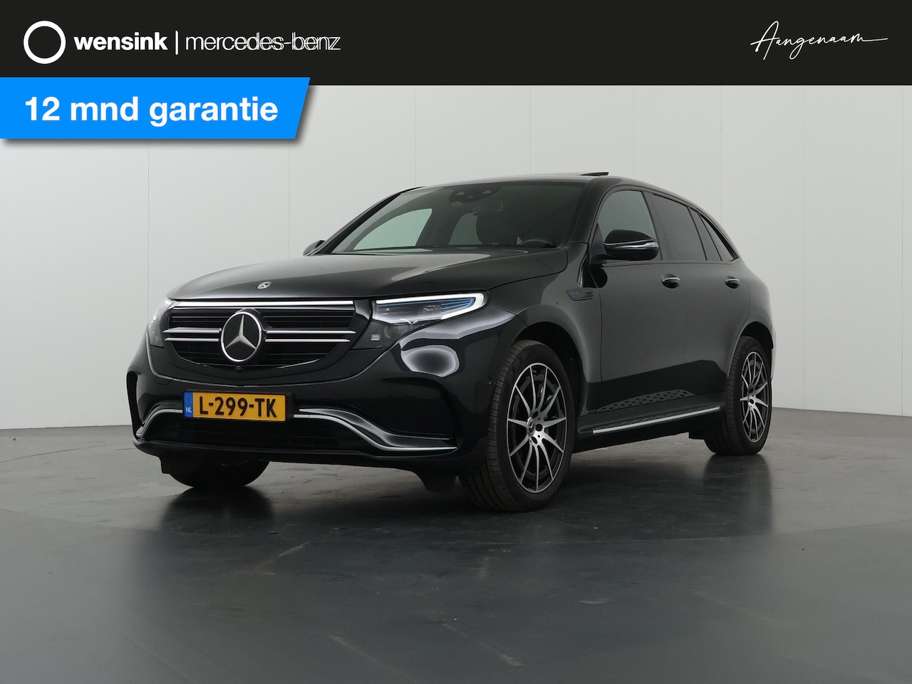 Mercedes-Benz EQC - 400 4MATIC Business Solution 80 kWh | AMG | Schuif/kanteldak | Burmester | Keyless | Rijas - AutoWereld.nl