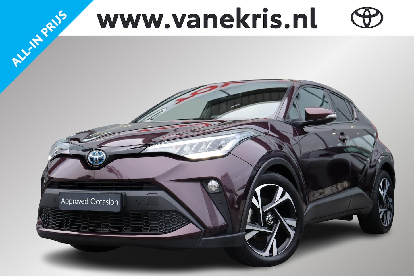 Toyota C-HR - 1.8 Hybrid Style 1.8 Hybrid Style, Limited, NAVI, BSM - AutoWereld.nl