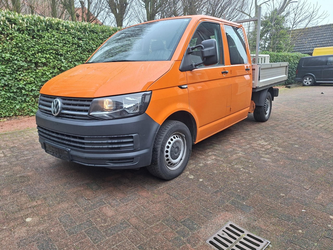 Volkswagen Transporter - 2.0 TDI L2H1 DC Comfortline VW Transporter Pick Up dubbelcabine T6. Euro 6 - AutoWereld.nl