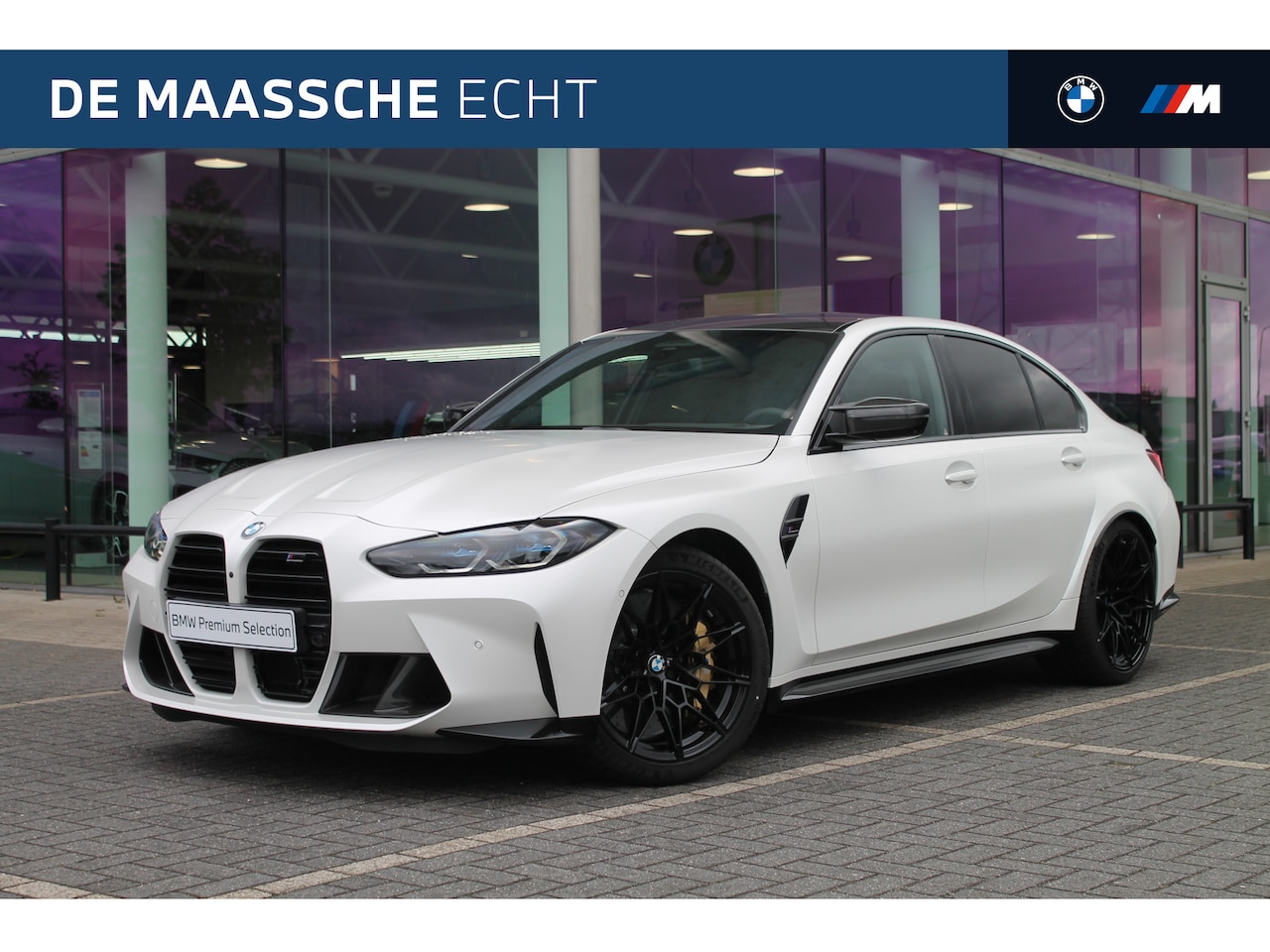 BMW M3 - 3 Serie xDrive High Executive Competition / M Drive Professional / M Carbon kuipstoelen / - AutoWereld.nl