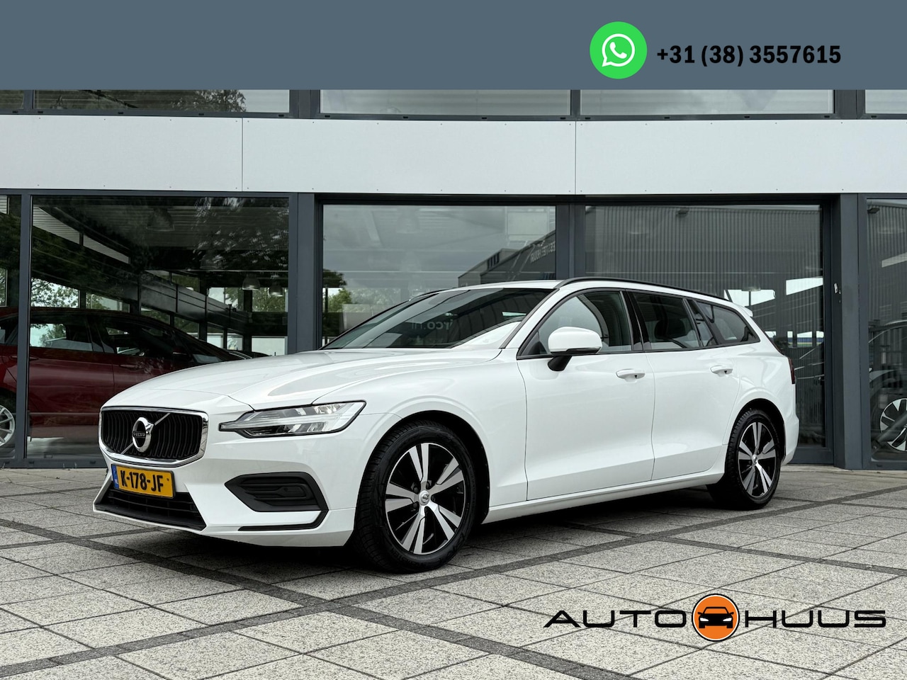 Volvo V60 - 2.0 B3 Aut. 163pk MHEV Momentum | Trekhaak | Navi | LED | Camera |  LMV | - AutoWereld.nl