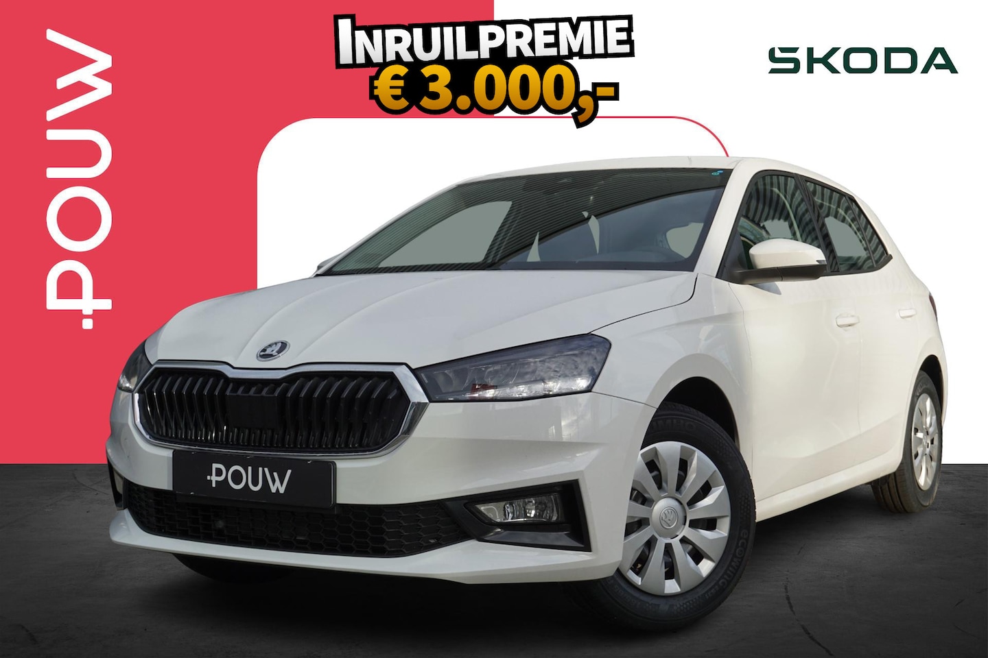 Skoda Fabia - 1.0 TSI 95pk Essence | Parkeersensoren | Airco - AutoWereld.nl