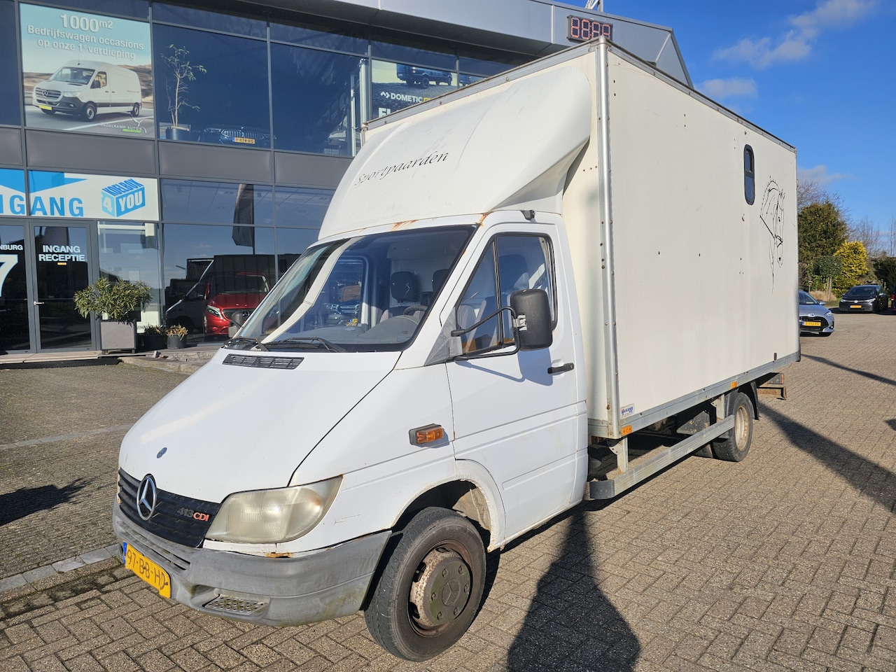 Mercedes-Benz Sprinter - 413 CDI 2.2 402 Paardenwagen / Bakwagen - AutoWereld.nl