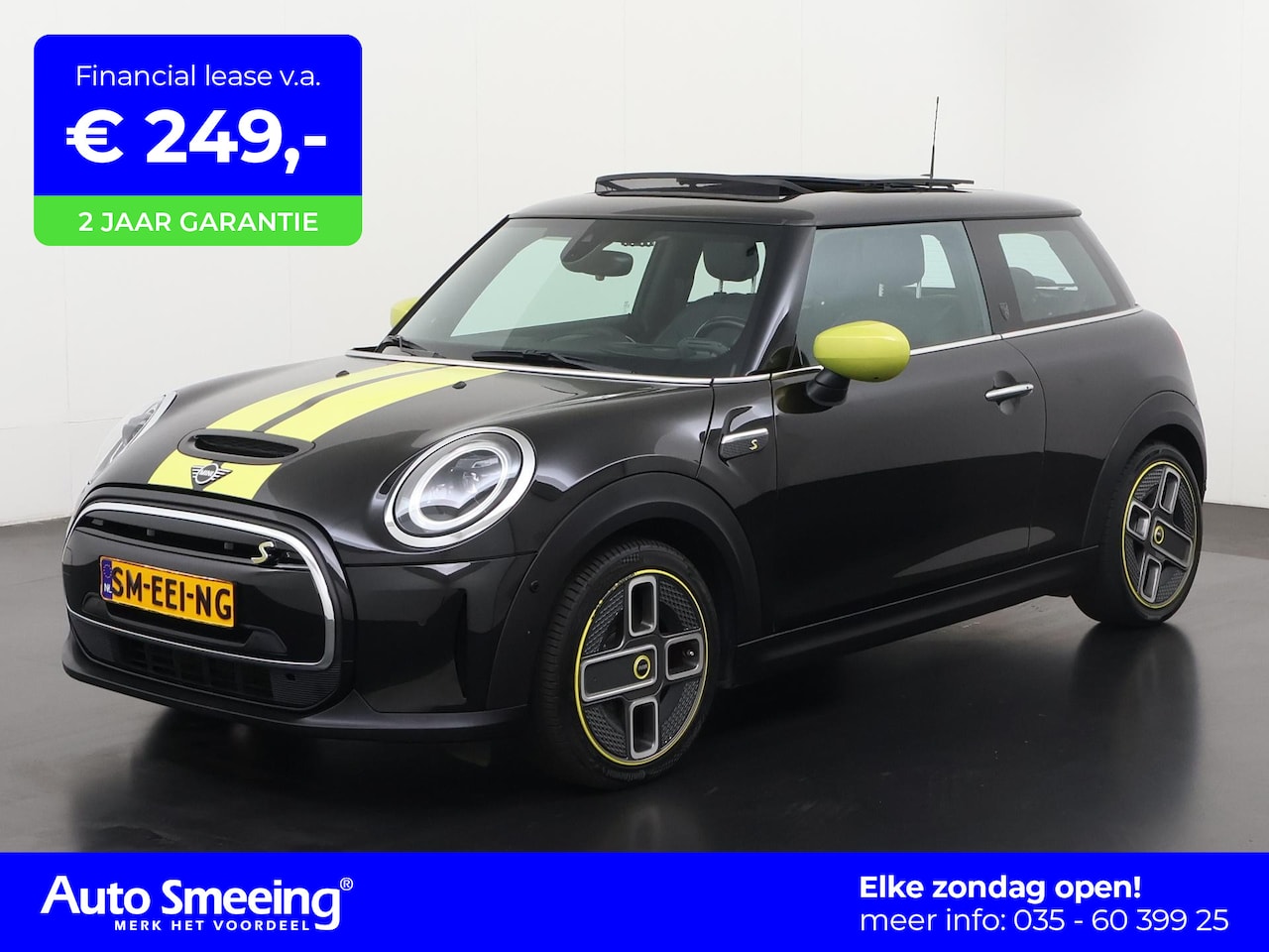 MINI Mini-Electric - MINI Yours 33 kWh | SOH 98% | Panoramadak | Harman/Kardon | Zondag Open! - AutoWereld.nl