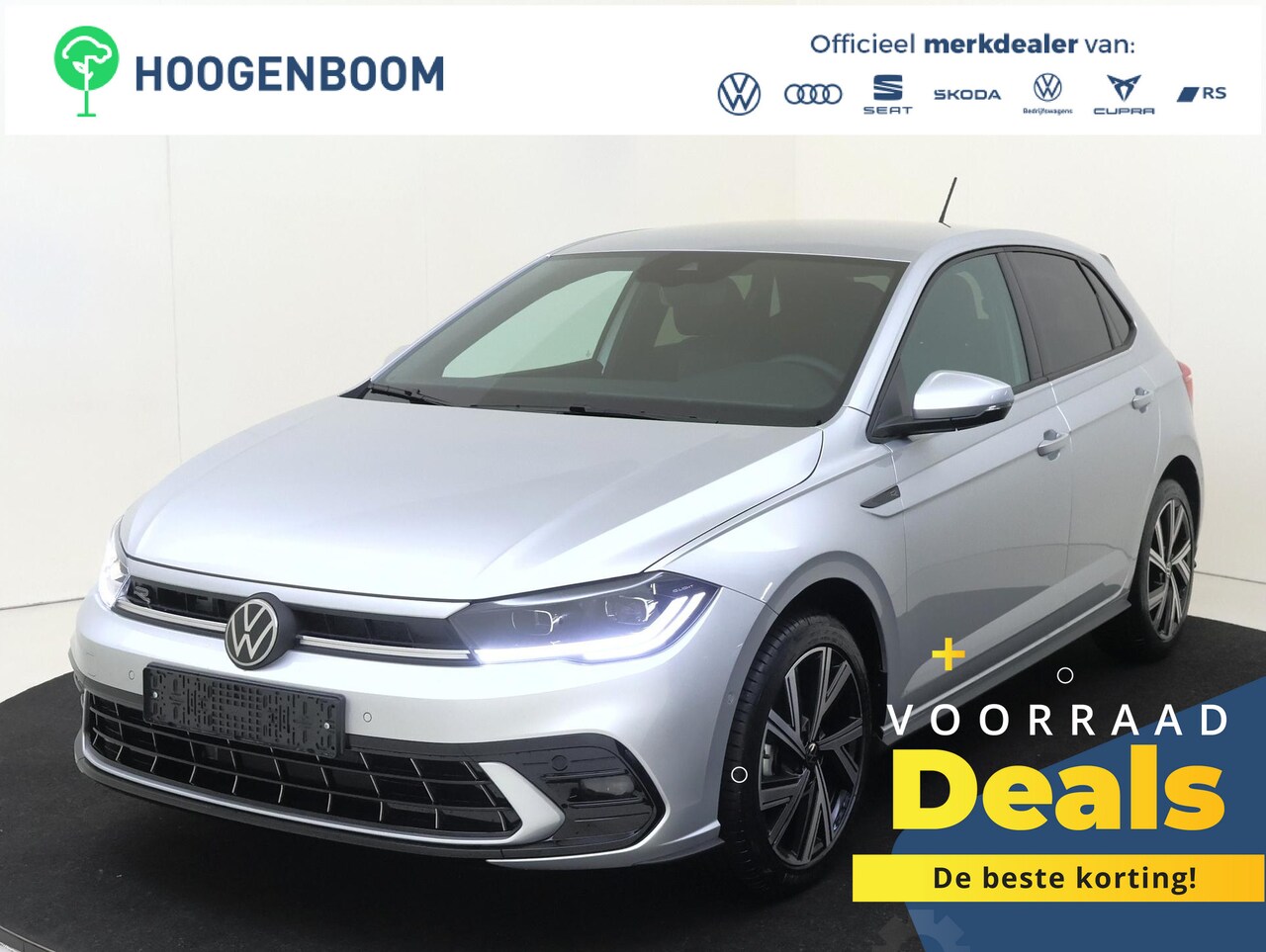Volkswagen Polo - R-Line Edition | 'App-Connect' draadloze smartphone integratie | Achterlichten LED | Afsta - AutoWereld.nl