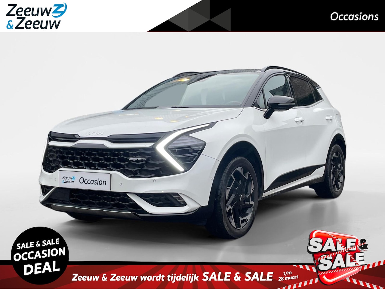Kia Sportage - 1.6 T-GDi Plug-in Hybrid AWD GT-PlusLine | 360gr camera | Navigatie | Dodehoek detectie | - AutoWereld.nl