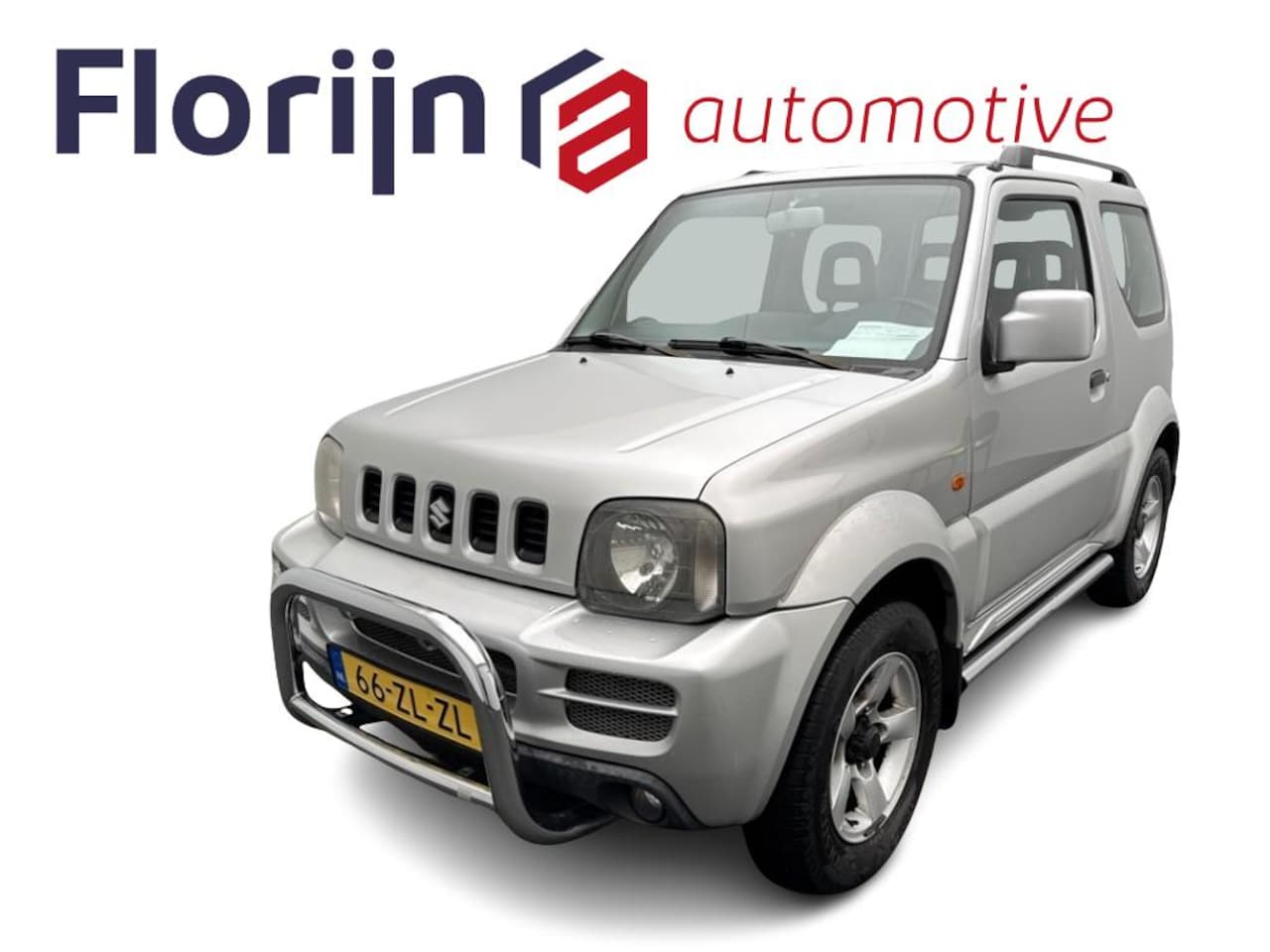 Suzuki Jimny - 1.3 Exclusive | 1 eig! | Airco | Afn Trekhaak | Org Stereo | Bull- Sidebars - AutoWereld.nl