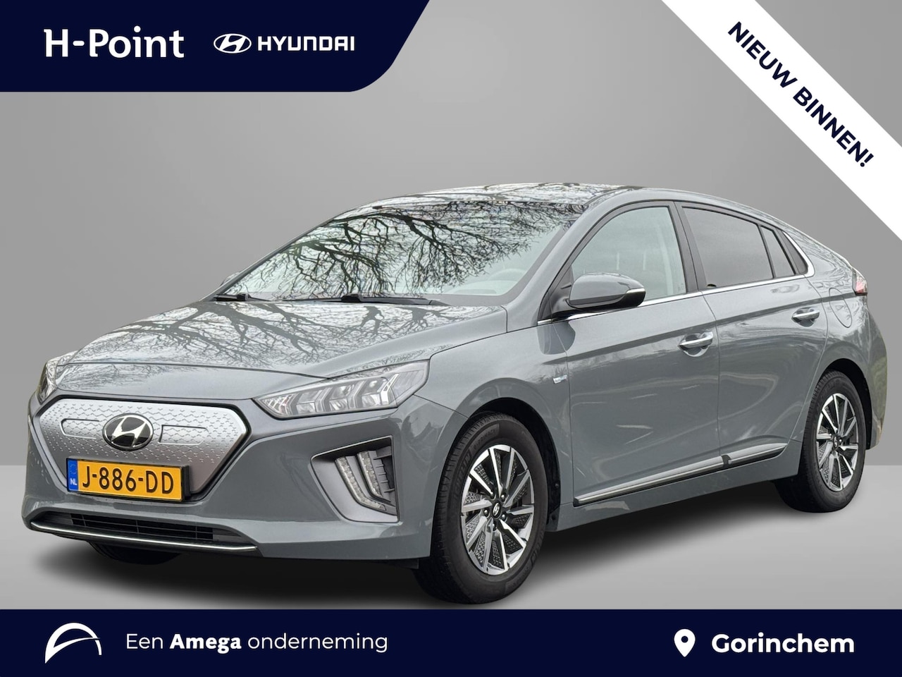 Hyundai IONIQ - Comfort EV 38 kWh 136pk | AFNEEMBARE TREKHAAK VOOR FIETSENDRAGER | PARKEERSENSOREN | ACHTE - AutoWereld.nl