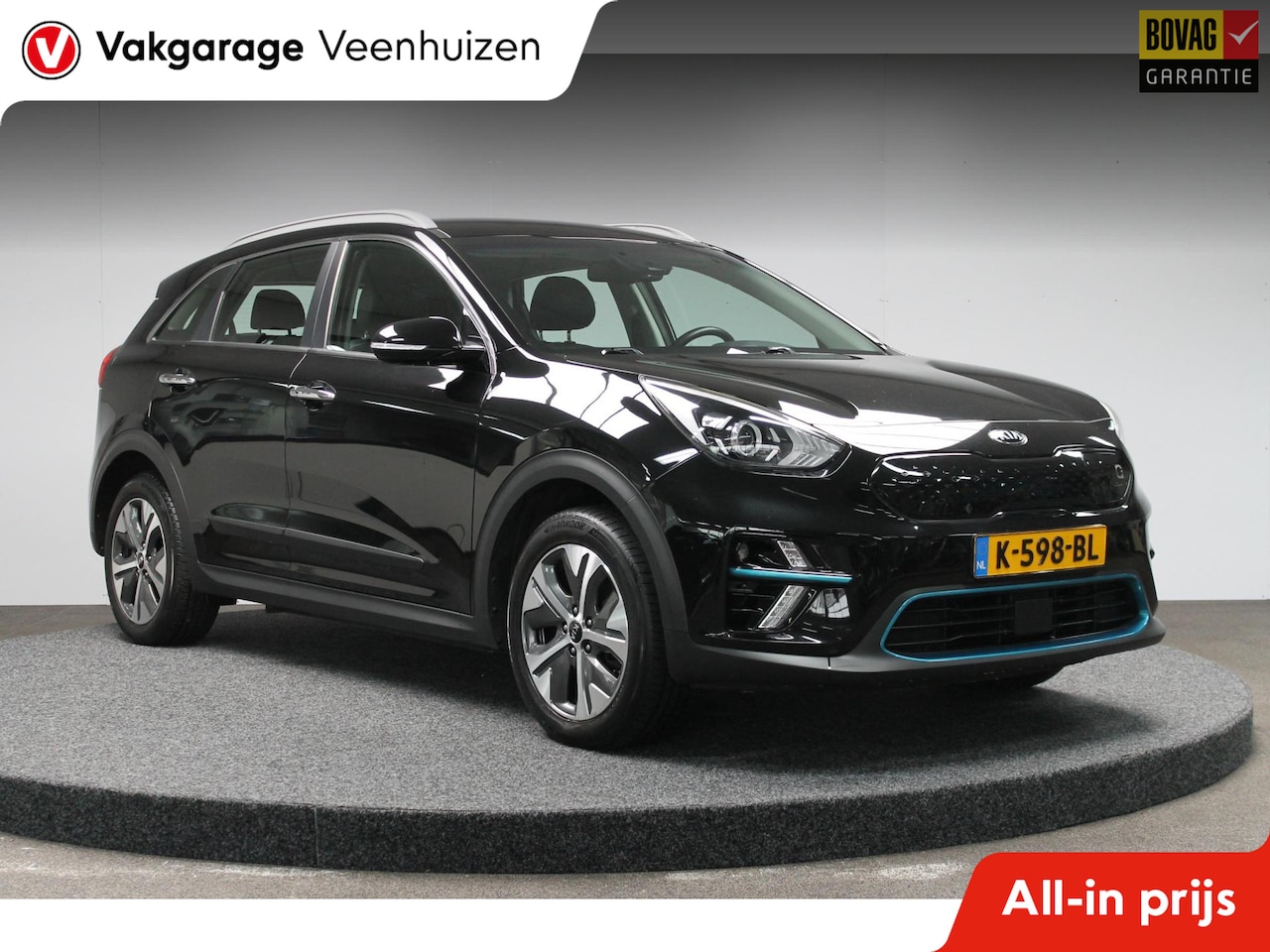 Kia e-Niro - DynamicLine 64 kWh|Rijklaar prijs|Camera|CarPlay|Stuur/stoel ver.|Navigatie|Leder| - AutoWereld.nl