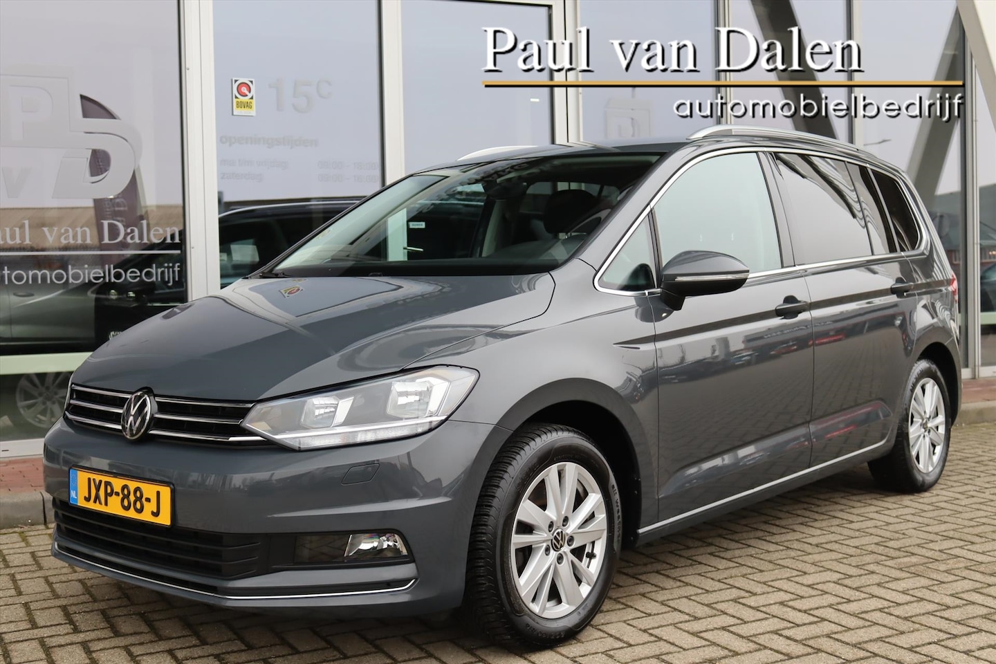 Volkswagen Touran - 1.5TSI 150PK AUTOMAAT HIGHLINE 7 PERS. Navi Carplay | Adapt.Cruise | Keyless | Electr.Klep - AutoWereld.nl