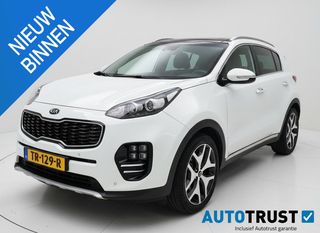 Kia Sportage - 1.6 T-GDI 4WD GT-Line LEER CAMERA STOELVERWARMING - AutoWereld.nl