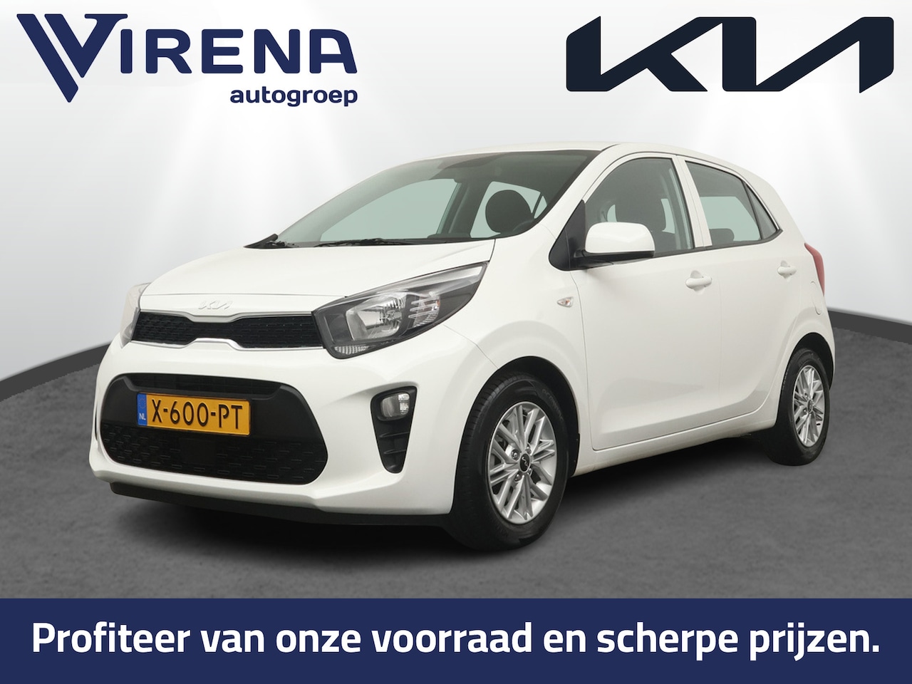 Kia Picanto - 1.0 DPi DynamicLine Automaat - Airco - Cruise Control - Apple Carplay / Android Auto - Ach - AutoWereld.nl
