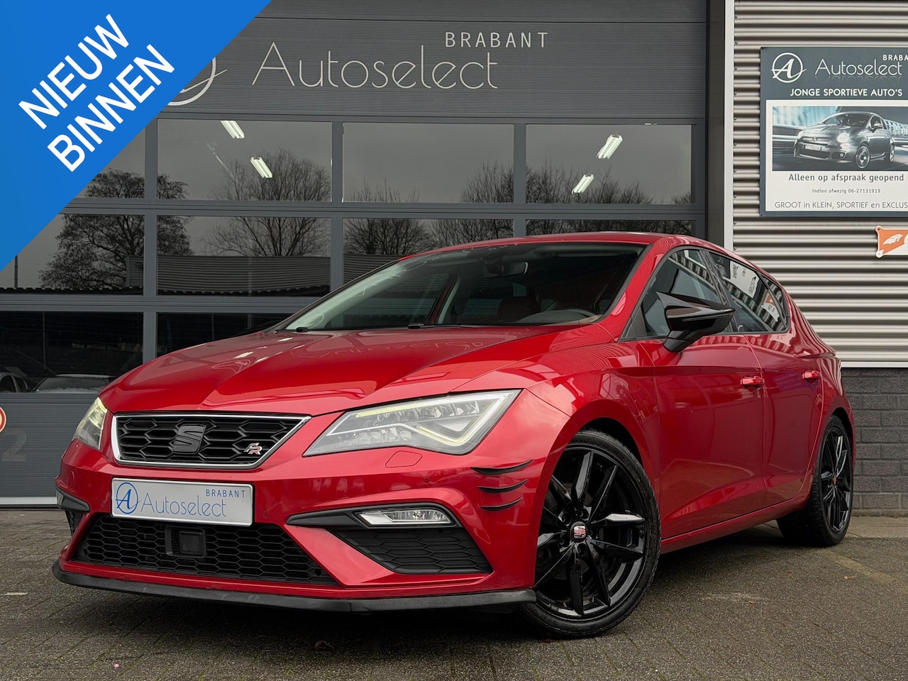 SEAT Leon - 1.4 EcoTSI FR Navi LED PDC - AutoWereld.nl