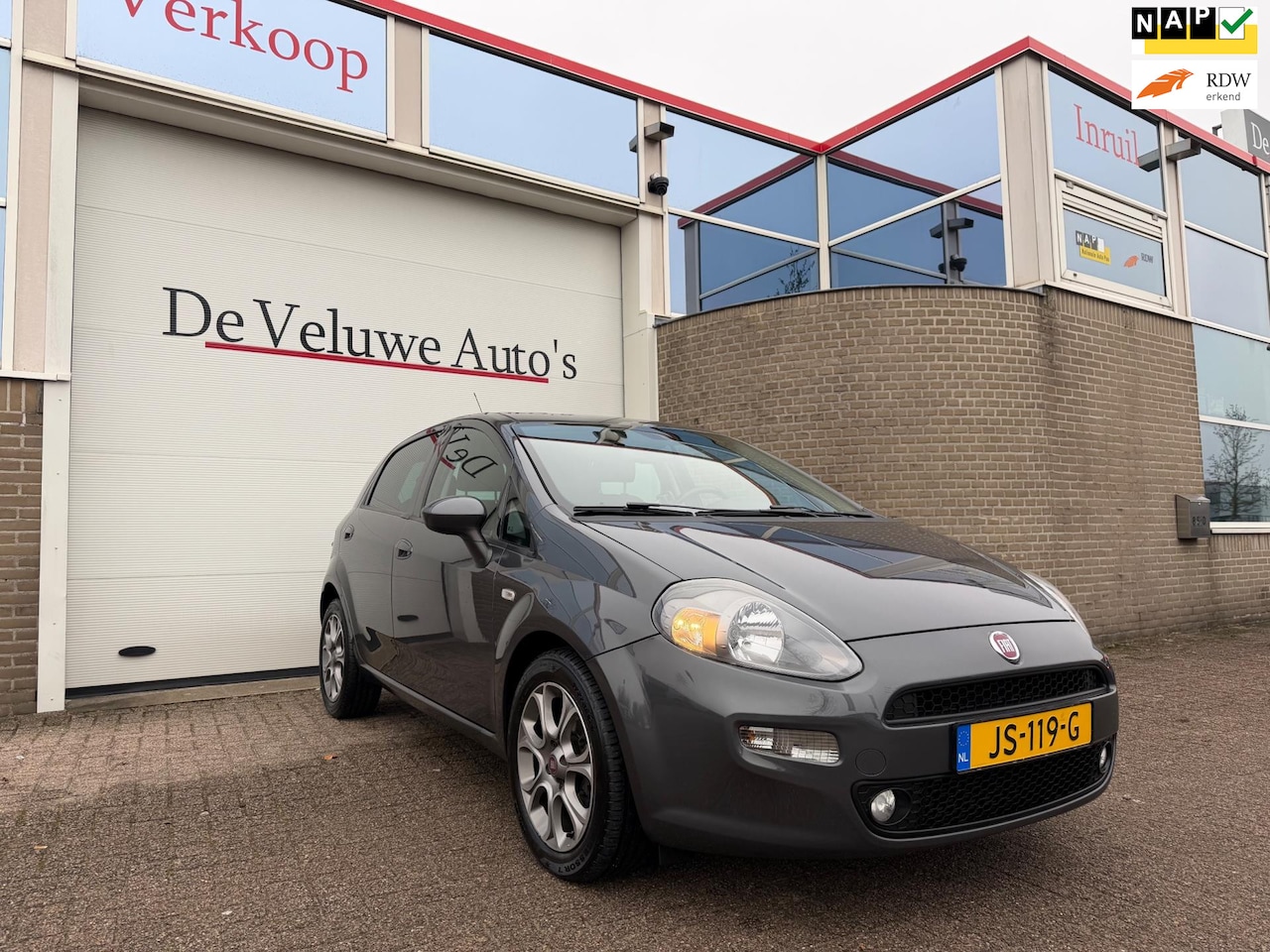 Fiat Punto Evo - 0.9 TwinAir Lounge|PDC A|Elek. Ramen|Airco| - AutoWereld.nl