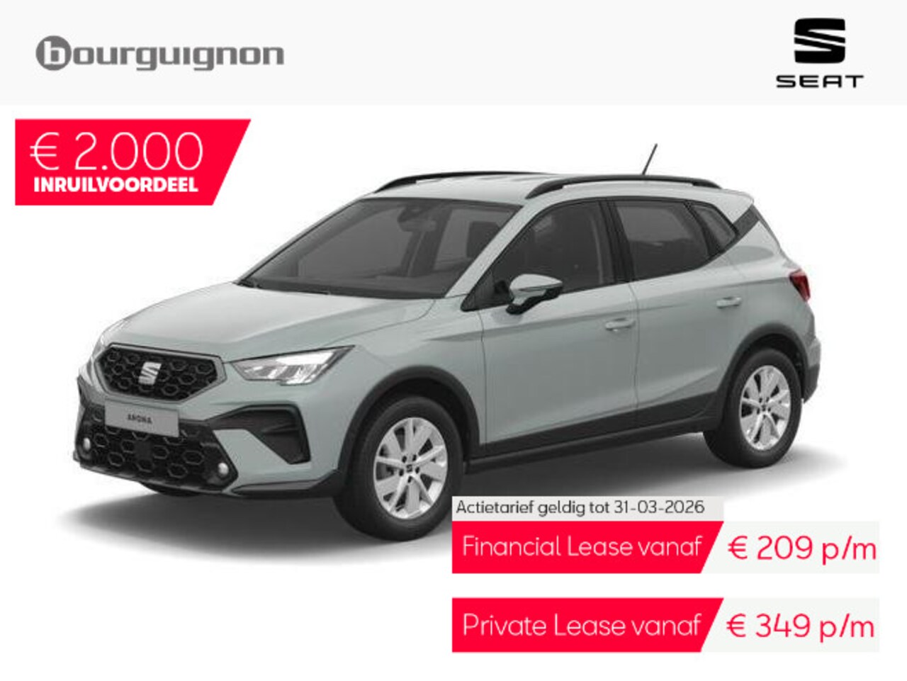 SEAT Arona - Reference 1.0 TSI 95 PK | Parkeersensoren | Cruise control | Airco | Apple carplay / Andro - AutoWereld.nl