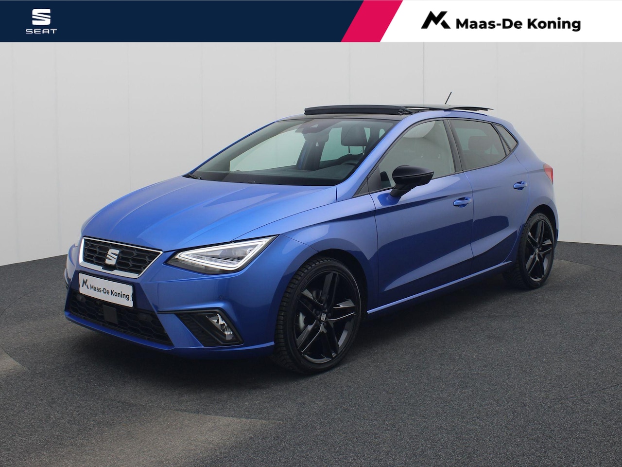 SEAT Ibiza - 1.0EcoTSI/115PK DSG FL FR Black Pack · Panoramadak · Alcantara · Stoelverwarming · Clima · - AutoWereld.nl