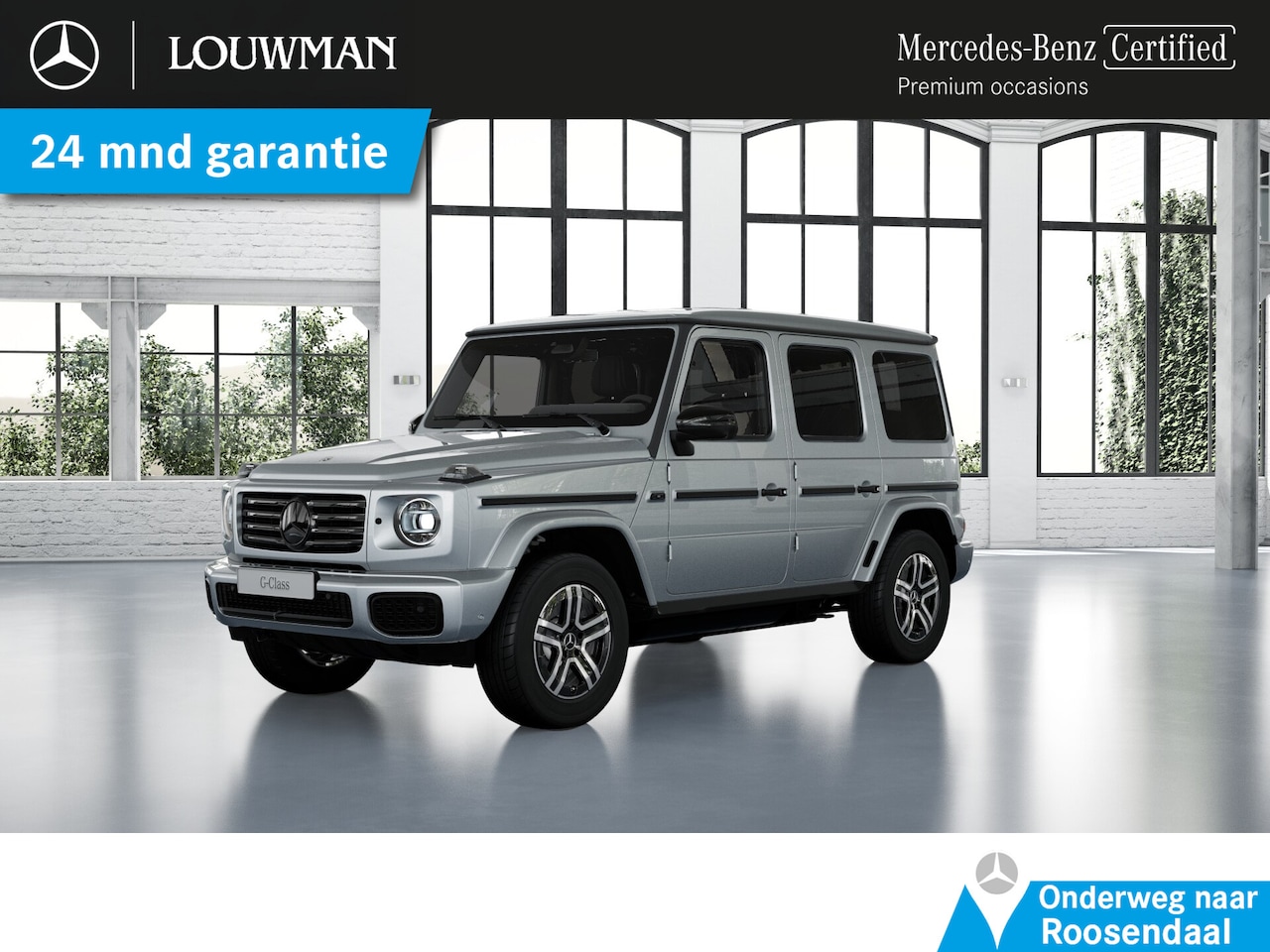 Mercedes-Benz G-klasse - 580 Nightpakket met EQ-Technologie 116 kWh | Schuifdak | Burmester® | 360° Camera | Distro - AutoWereld.nl