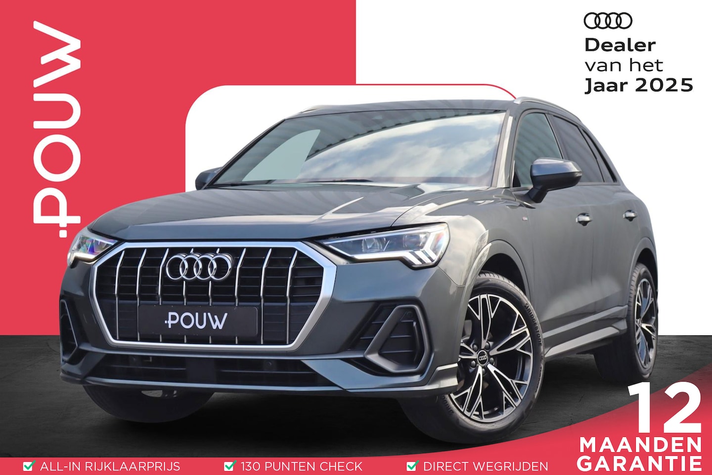 Audi Q3 - 35 TFSI 150pk S-tronic S Edition | Trekhaak Wegklapbaar | Camera | Stoelverwarming - AutoWereld.nl