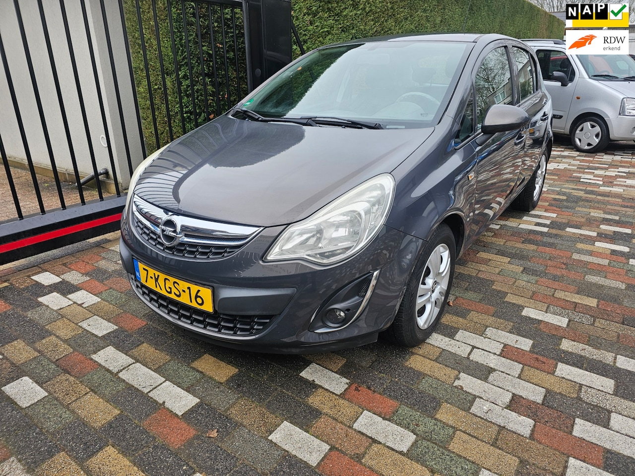 Opel Corsa - 1.2-16V Design Edition 2013 Airco Cruise 5 DRS - AutoWereld.nl